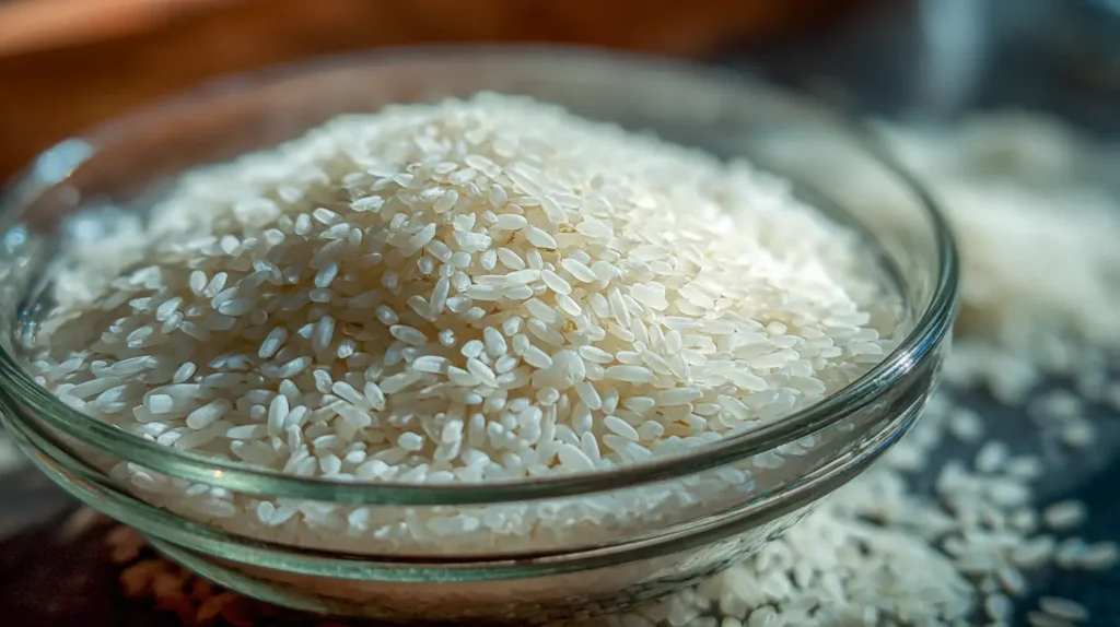 almidón resistente arroz en arroz frío