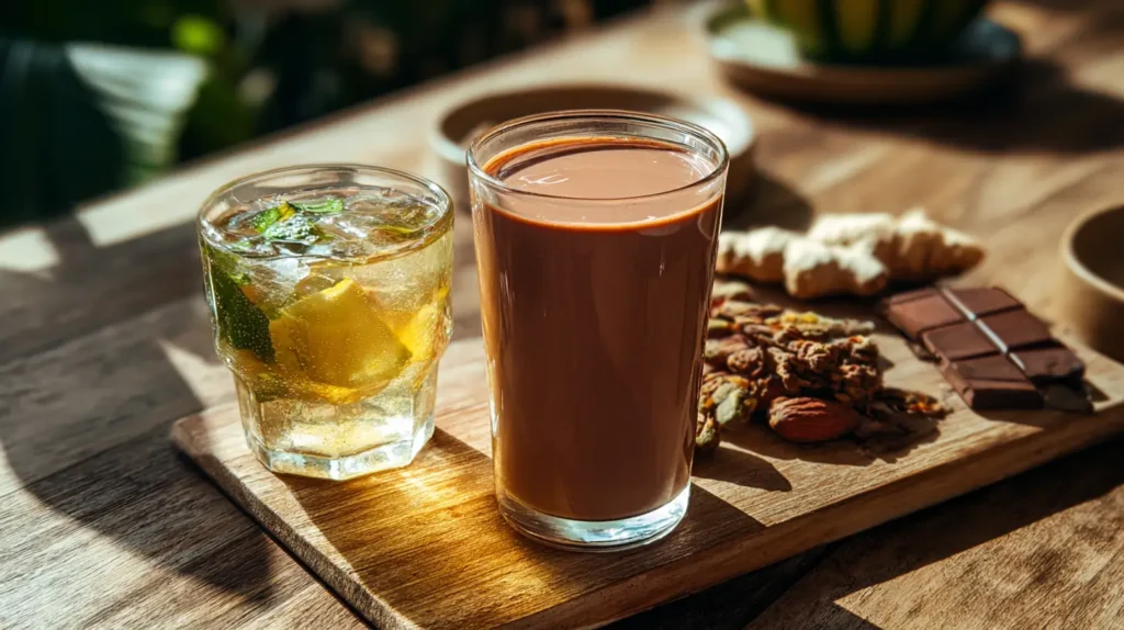 bebidas energéticas naturales como sustitutos del café saludables