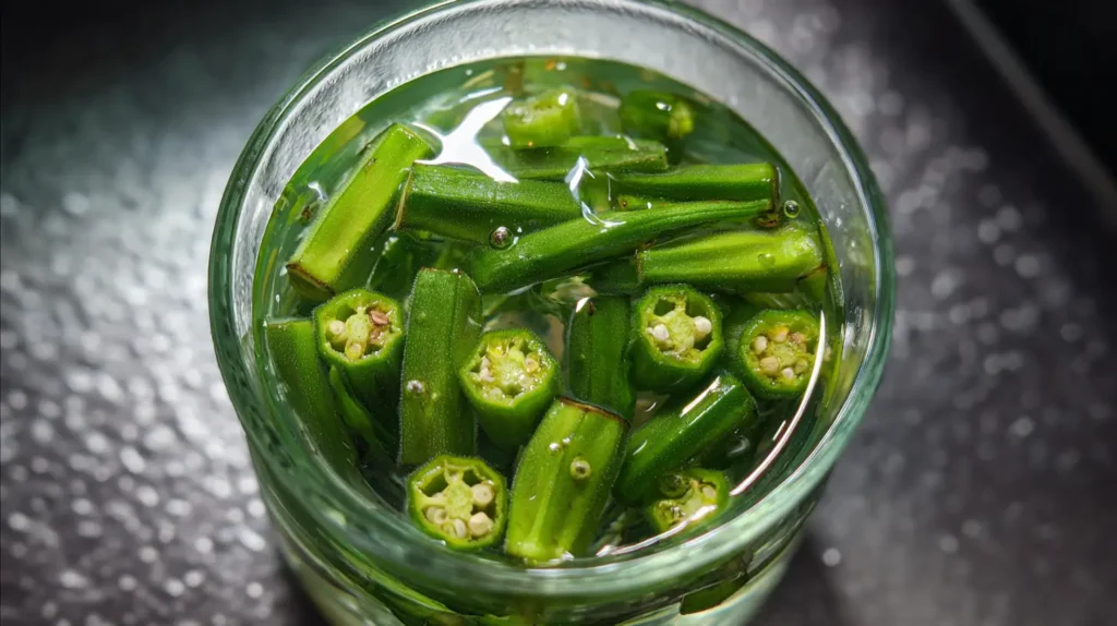 cómo se prepara el agua de okra para bajar de peso