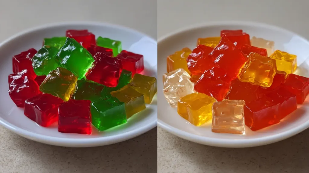 diferencia entre gelatina tradicional y qué es la gelatina coreana