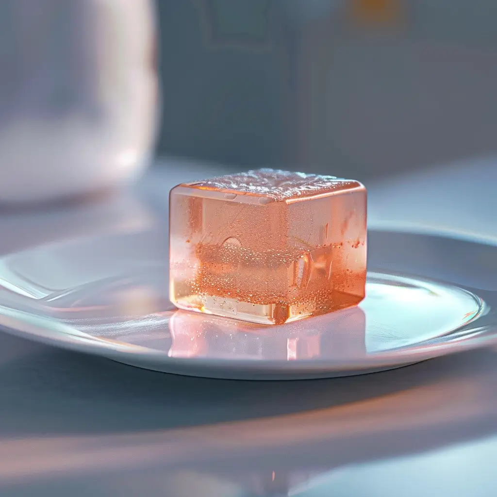 gelatina coreana vs gelatina bariátrica como postre ligero