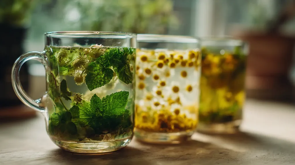 infusiones como bebidas para reemplazar el café sin cafeína