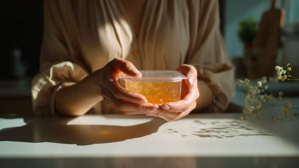 qué es la gelatina coreana asociada a hábitos saludables