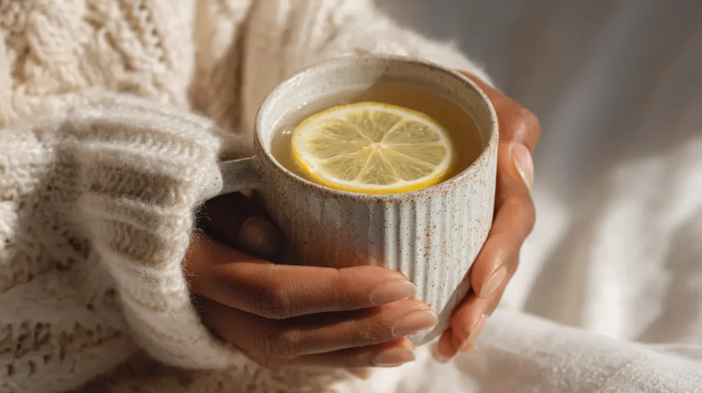 persona eligiendo bebidas para reemplazar el café en rutina matinal