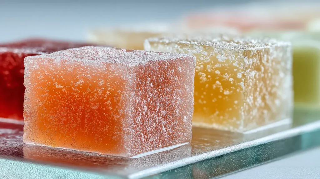 textura firme en cómo se prepara la gelatina coreana